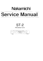 Nakamichi ST-2-Service-Manual